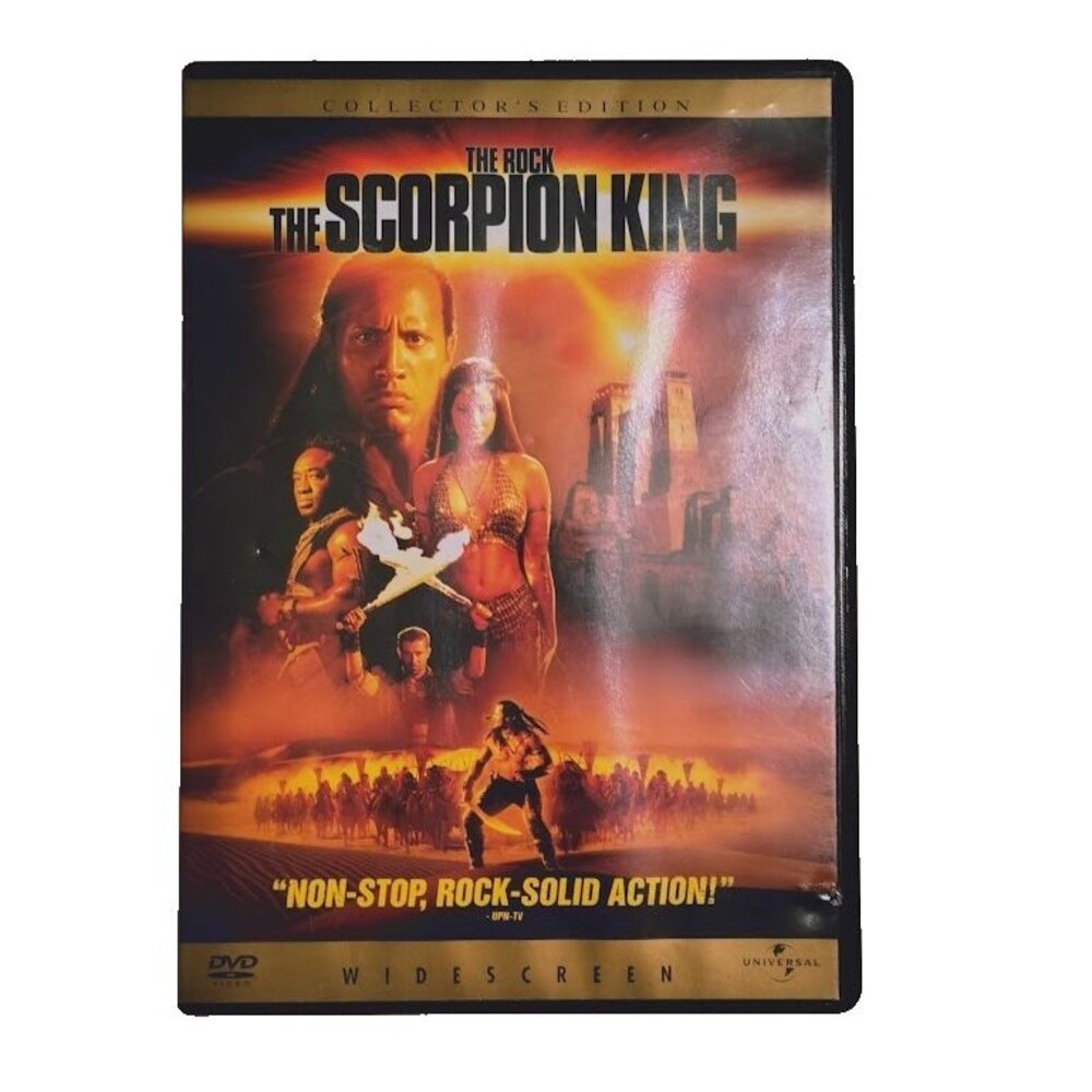The Scorpion King Widescreen Collector's Edition DVD 2002 PG 13